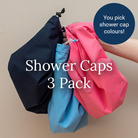 Skipper Shower Caps - 3 Pack